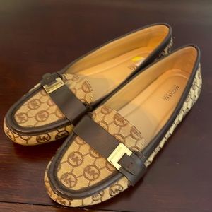 Michael Kors signature logo loafers